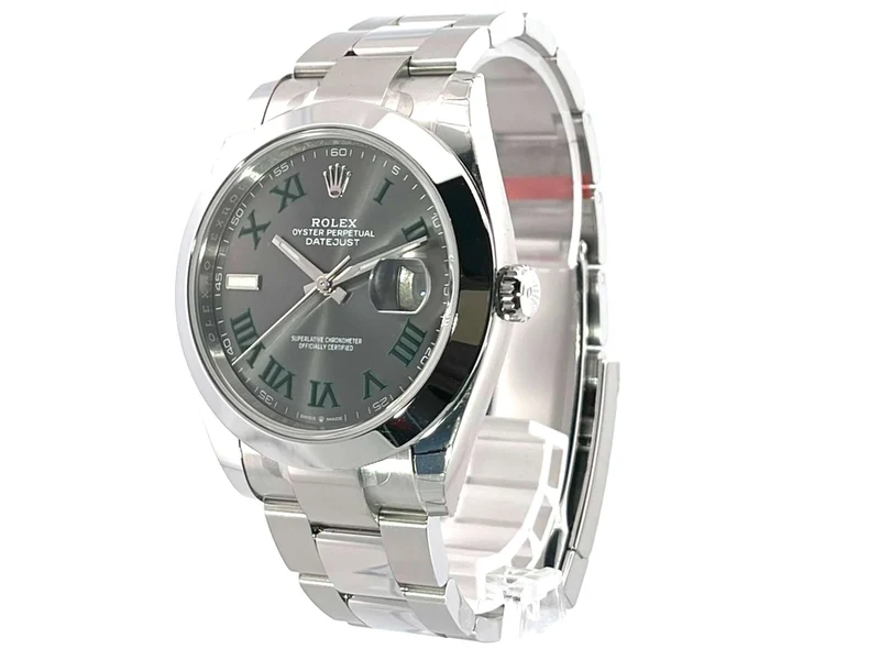 Rolex Datejust 41 Edelstahl 126300 Rhodium R verklebt 2022