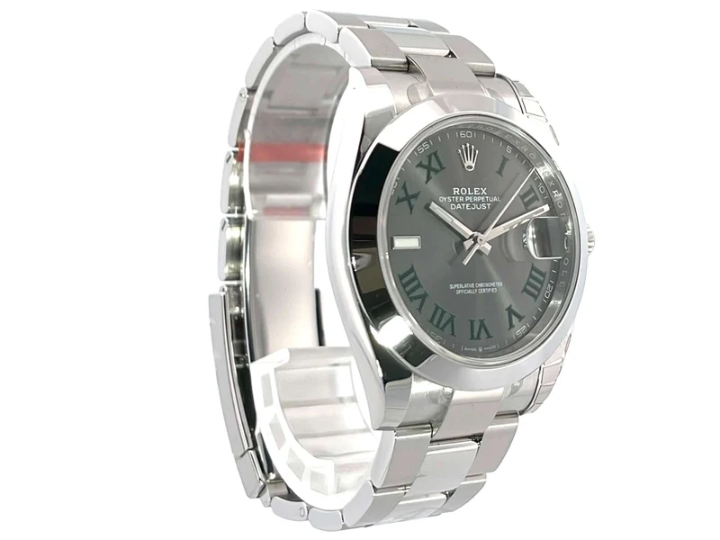 Rolex Datejust 41 Edelstahl 126300 Rhodium R verklebt 2022