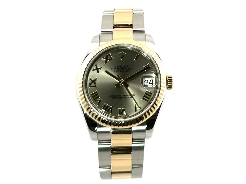 Rolex Datejust 31 Edelstahl Gelbgold 178273 Stahl Römisch