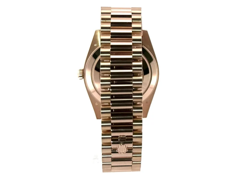 Rolex Day-Date 40 Everose-Gold 228235 Schoko Diamant