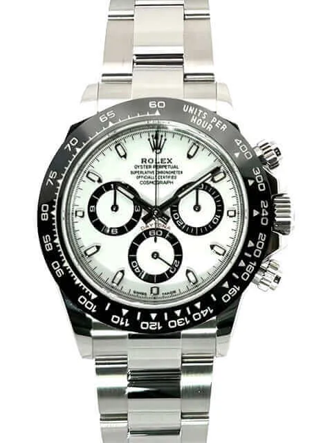Rolex Daytona Edelstahl 116500LN Weiß