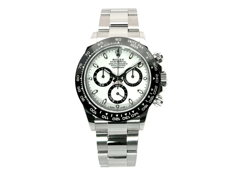 Rolex Daytona Edelstahl 116500LN Weiß