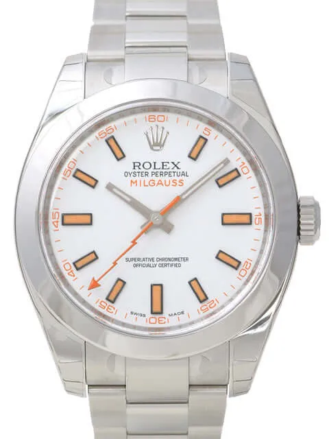 Rolex Milgauss 116400 Weiß