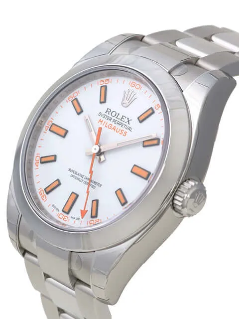Rolex Milgauss 116400 Weiß