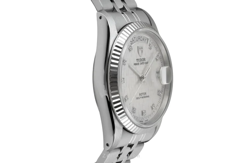 Tudor Date-Day steel / white gold automatic men's watch 76214 [2600449]