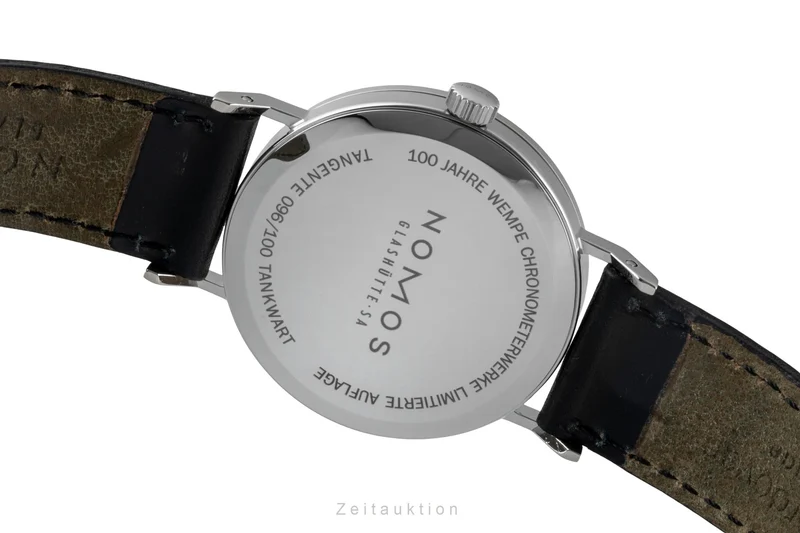 Nomos Tangente steel manual winding men's watch Tangente Tankwart Limited [2600815]