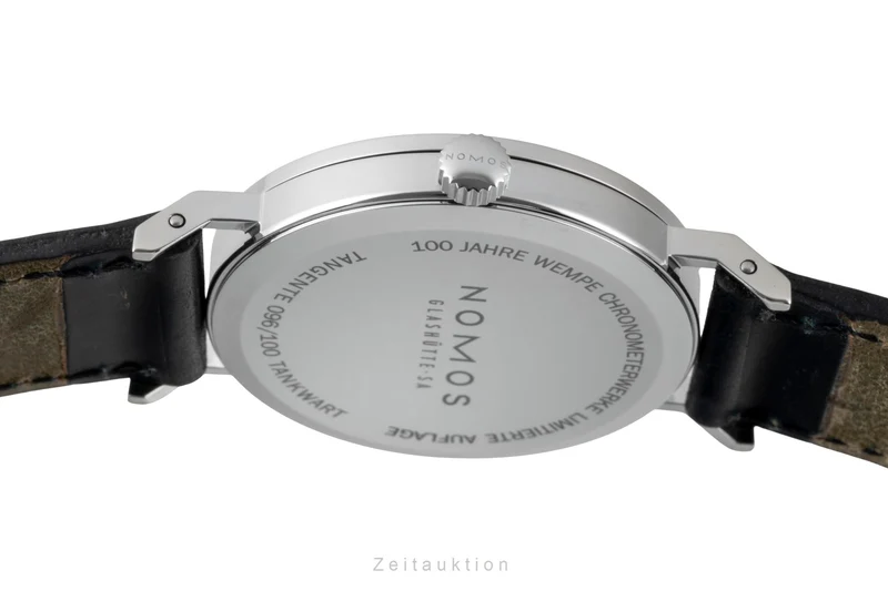 Nomos Tangente steel manual winding men's watch Tangente Tankwart Limited [2600815]