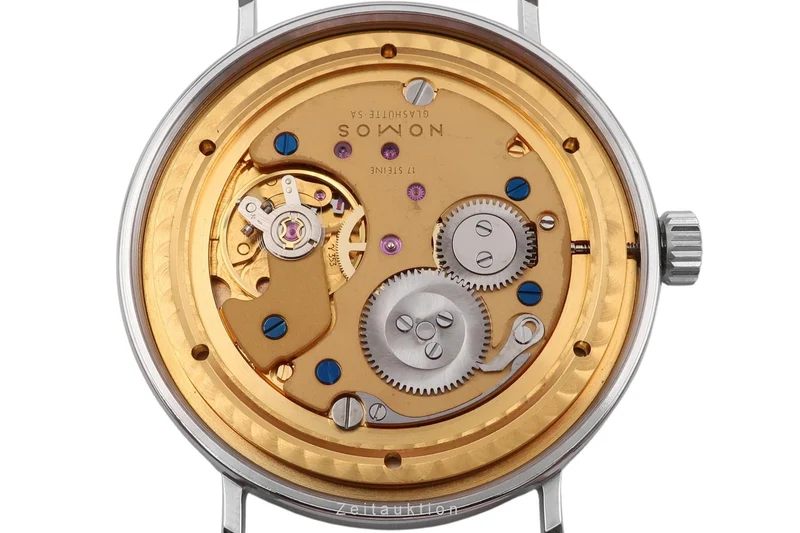 Nomos Tangente steel manual winding men's watch Tangente Tankwart Limited [2600815]