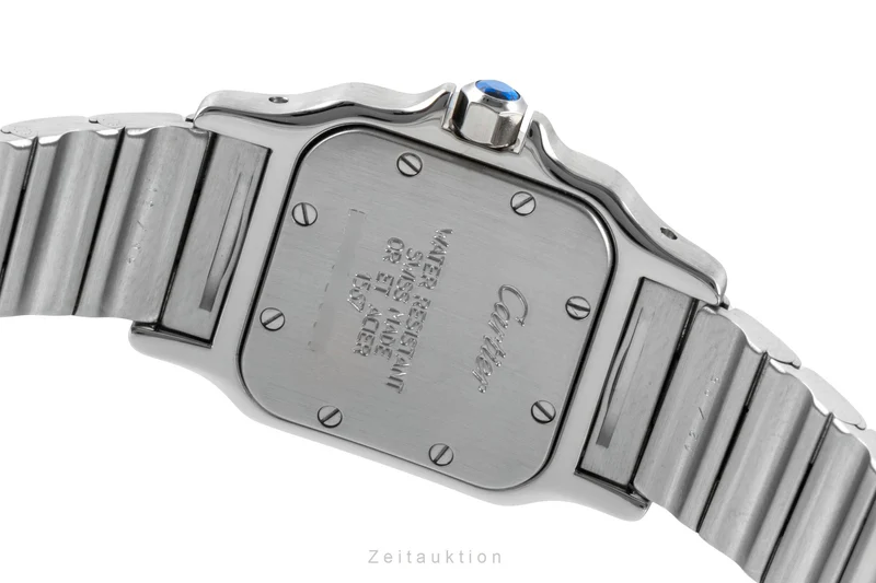 Cartier Santos steel / gold quartz women's watch W20012C4 [2600792]