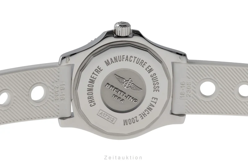 Breitling Superocean steel automatic women's watch A17312D2/A775 LP: 5350EUR [2600459]