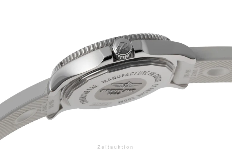 Breitling Superocean steel automatic women's watch A17312D2/A775 LP: 5350EUR [2600459]