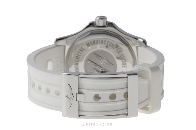 Breitling Superocean steel automatic women's watch A17312D2/A775 LP: 5350EUR [2600459]