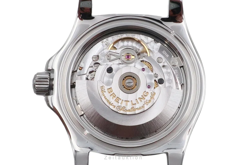 Breitling Superocean steel automatic women's watch A17312D2/A775 LP: 5350EUR [2600459]