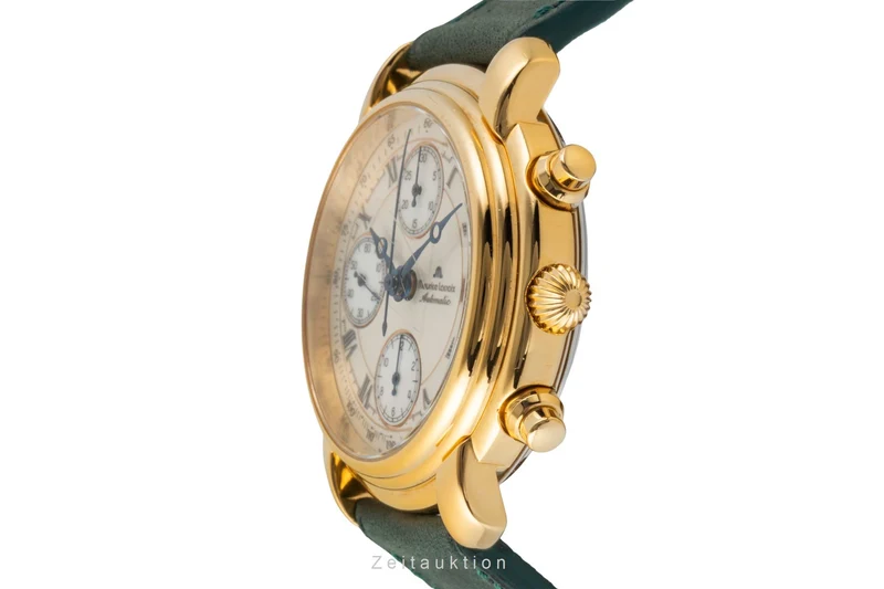 Maurice Lacroix Croneo chronograph gilt-brass automatic men's watch 03274-4311 [2600226]