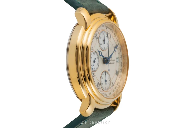 Maurice Lacroix Croneo chronograph gilt-brass automatic men's watch 03274-4311 [2600226]