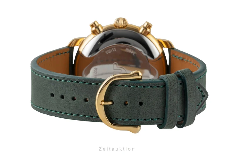 Maurice Lacroix Croneo chronograph gilt-brass automatic men's watch 03274-4311 [2600226]