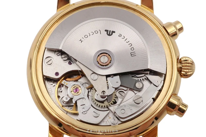 Maurice Lacroix Croneo chronograph gilt-brass automatic men's watch 03274-4311 [2600226]
