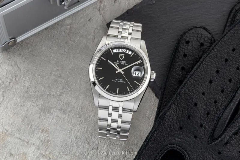 Tudor Date-Day steel automatic men's watch 76200 [2601118]