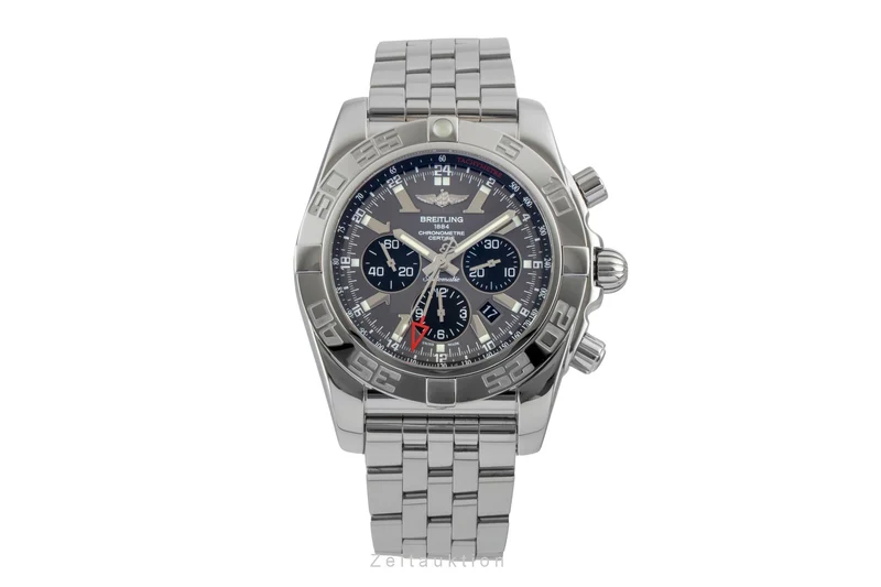 Breitling Chronomat 47 GMT chronograph steel automatic men's watch AB041012/BA69 [2600016]
