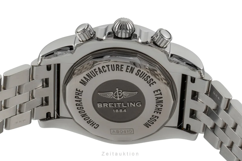 Breitling Chronomat 47 GMT chronograph steel automatic men's watch AB041012/BA69 [2600016]