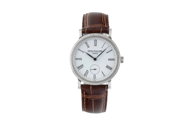 Patek Philippe Calatrava 18 ct white gold manual winding unisex 7119/1 [2601045]