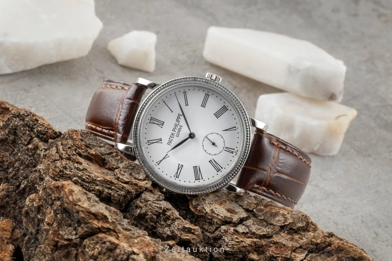 Patek Philippe Calatrava 18 ct white gold manual winding unisex 7119/1 [2601045]