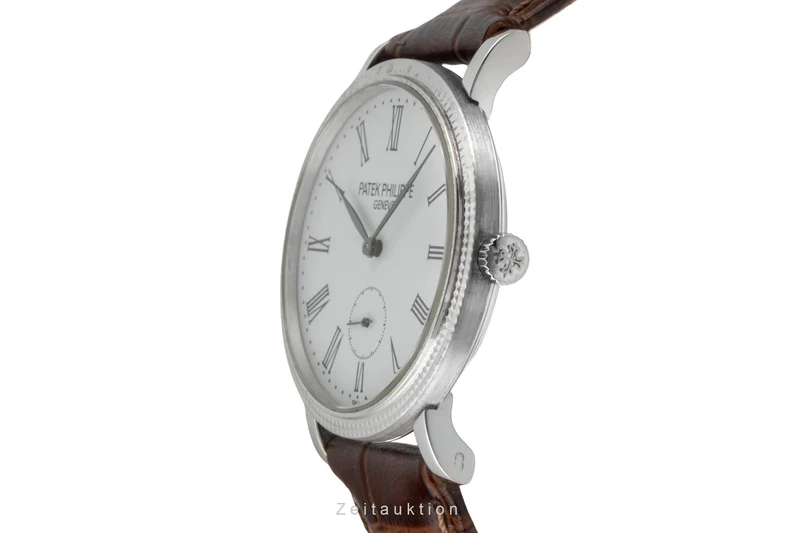 Patek Philippe Calatrava 18 ct white gold manual winding unisex 7119/1 [2601045]