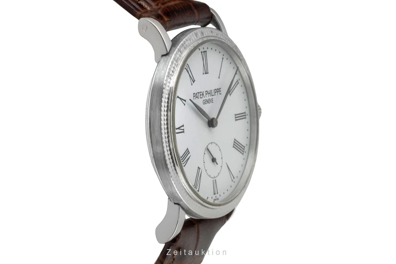 Patek Philippe Calatrava 18 ct white gold manual winding unisex 7119/1 [2601045]