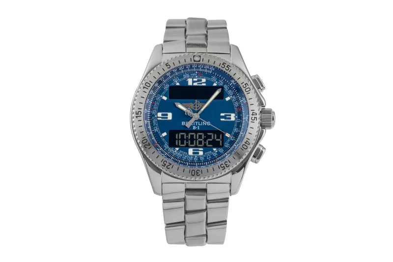 Breitling B1 chronograph steel quartz men's watch A6836215/C511 [2600885]