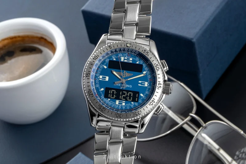 Breitling B1 chronograph steel quartz men's watch A6836215/C511 [2600885]