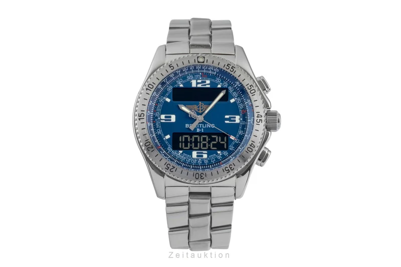 Breitling B1 chronograph steel quartz men's watch A6836215/C511 [2600885]