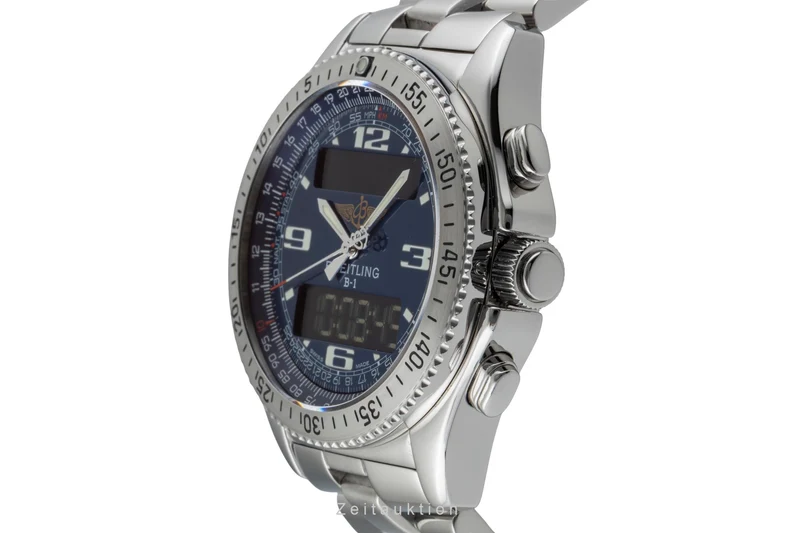 Breitling B1 chronograph steel quartz men's watch A6836215/C511 [2600885]