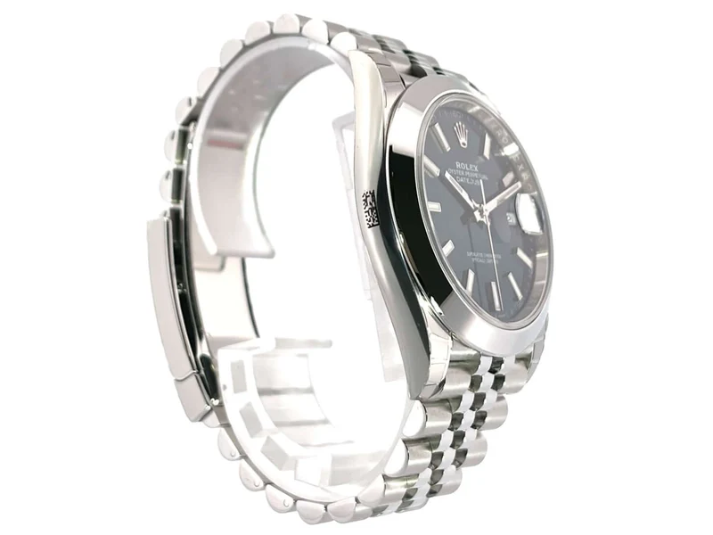 Rolex Datejust 41 Edelstahl 126300 Blau Jubile-Band verklebt 2021