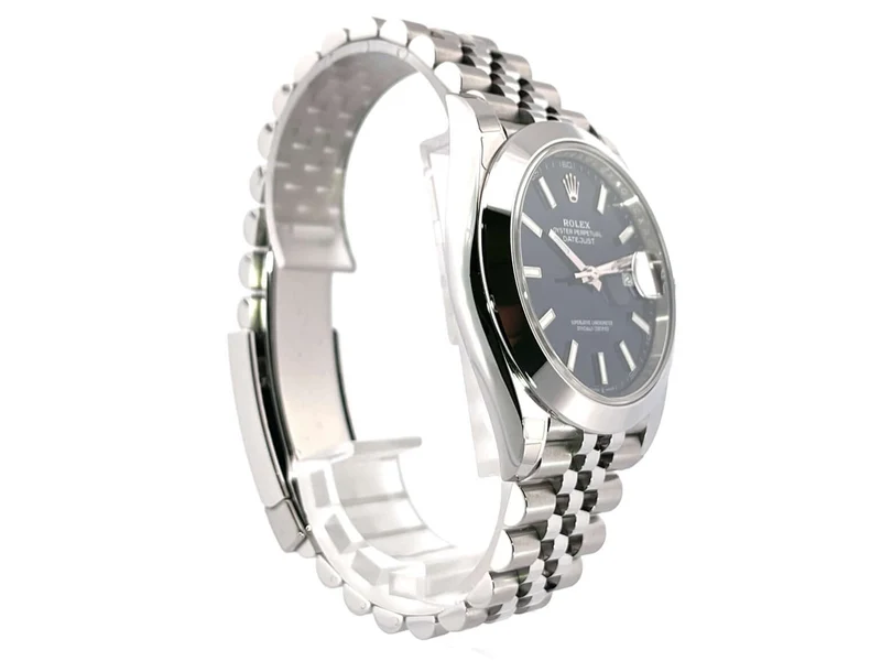 Rolex Datejust 41 Edelstahl 126300 Blau Jubile-Band ungetragen 2020