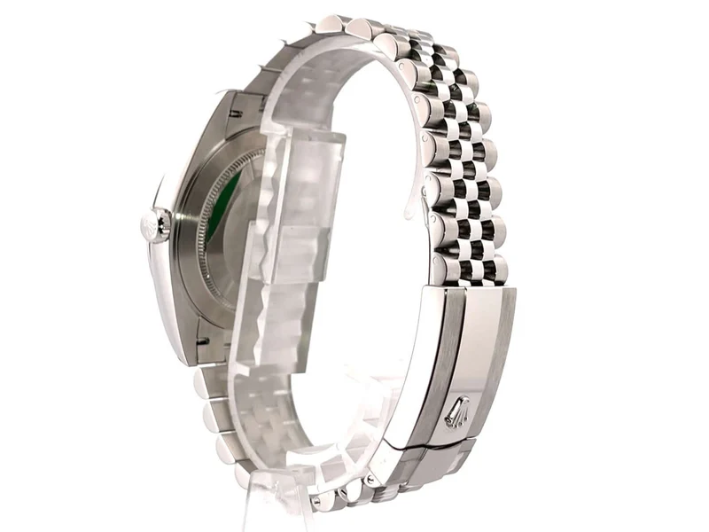 Rolex Datejust 41 Edelstahl 126300 Blau Jubile-Band ungetragen 2020