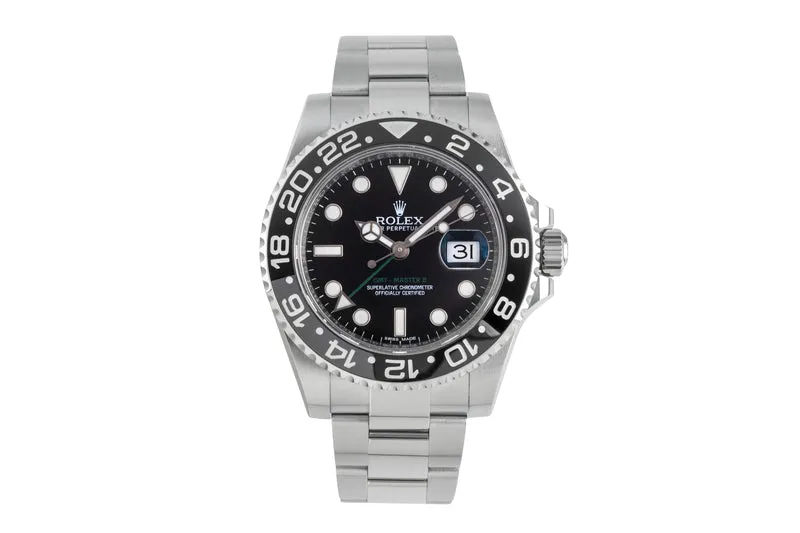 Rolex GMT-Master II steel automatic men's watch 116710LN [2600855]