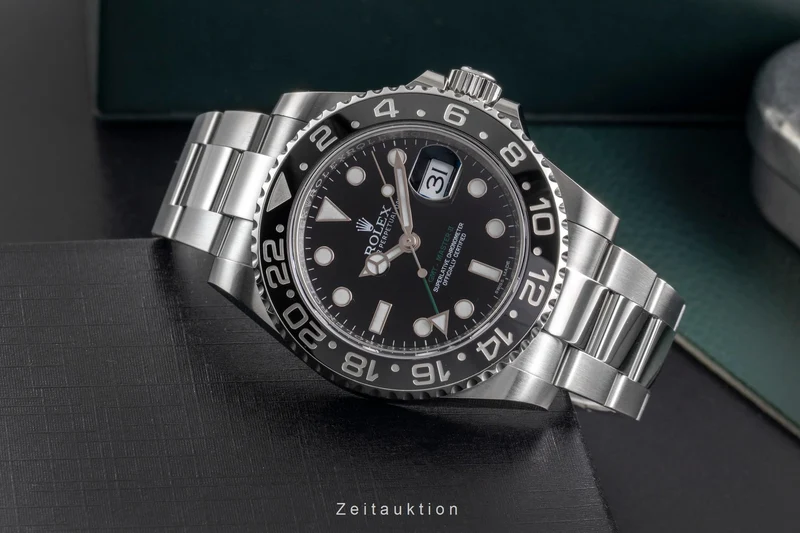 Rolex GMT-Master II steel automatic men's watch 116710LN [2600855]