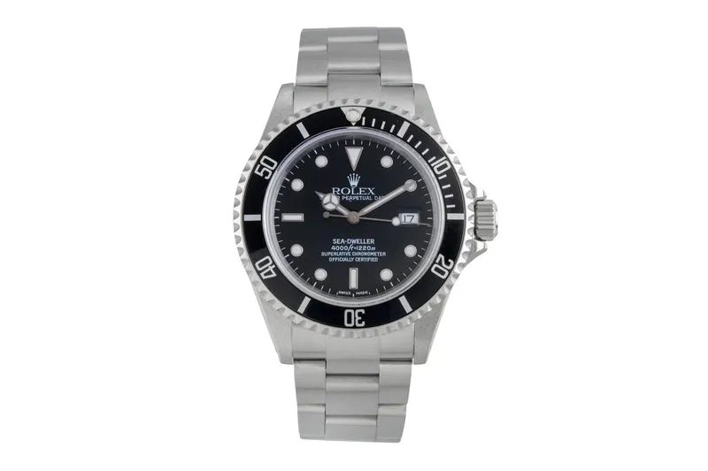 Rolex Sea-Dweller steel automatic men's watch 16600 [2600755]