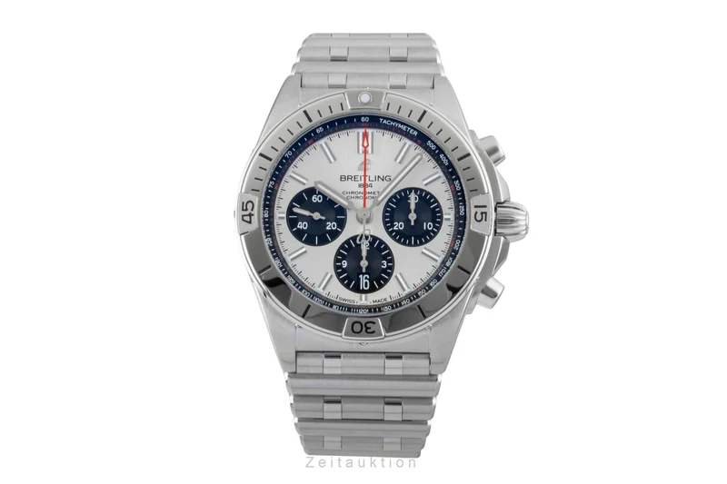 Breitling Chronomat chronograph steel automatic men's watch AB0134 LP: 9400EUR [2600452]