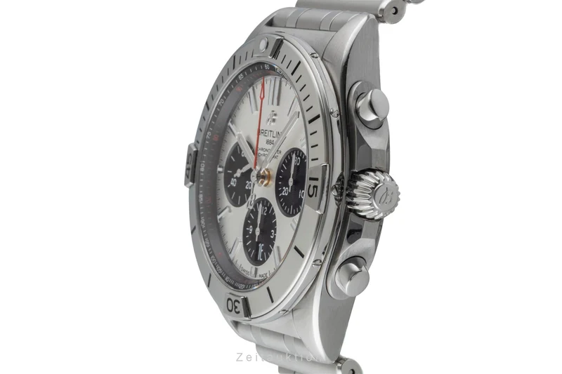 Breitling Chronomat chronograph steel automatic men's watch AB0134 LP: 9400EUR [2600452]
