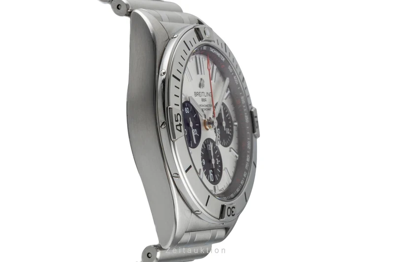 Breitling Chronomat chronograph steel automatic men's watch AB0134 LP: 9400EUR [2600452]