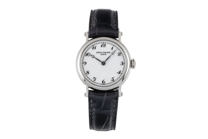 Patek Philippe Calatrava 18 ct white gold manual winding women's watch 4860 [2600342]