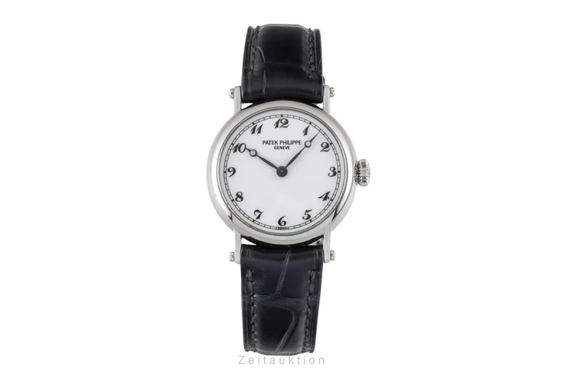 Patek Philippe Calatrava 18 ct white gold manual winding women's watch 4860 [2600342]