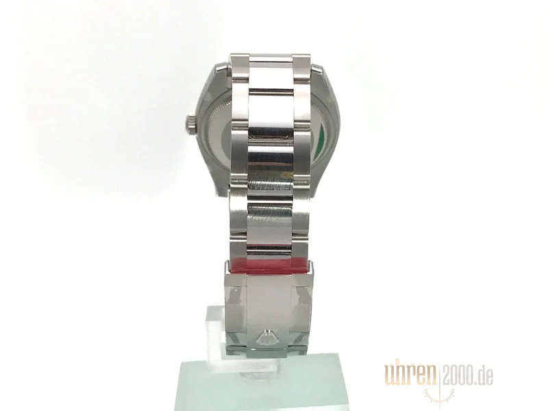 Rolex 115234 Oyster Perpetual Date 34 Weiß Index