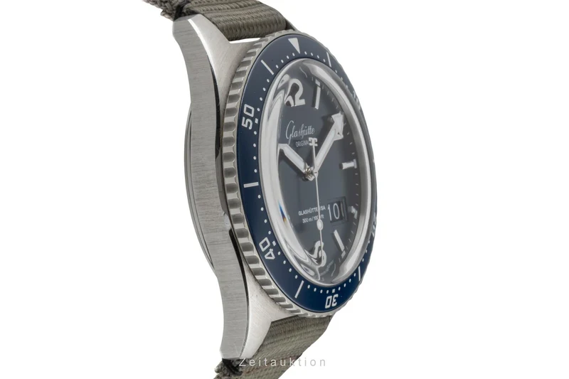 Glashütte SeaQ steel automatic men's watch 1-36-13-02-81-34 LP: 12700EUR [2601079]