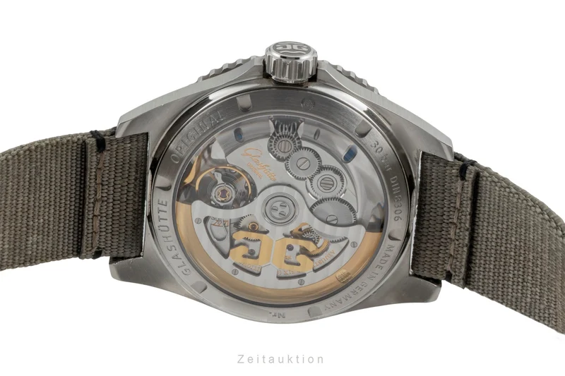 Glashütte SeaQ steel automatic men's watch 1-36-13-02-81-34 LP: 12700EUR [2601079]