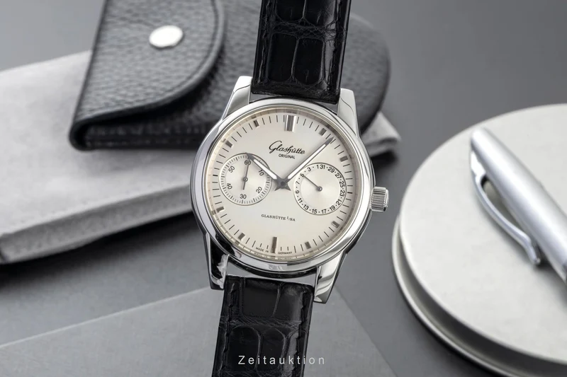 Glashütte Senator steel automatic men's watch 1-39-58-02-02-04 [2600595]