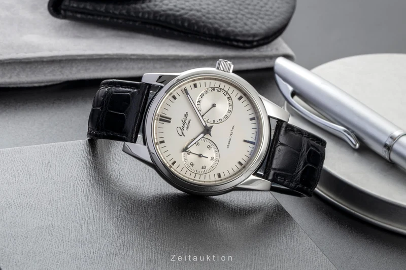 Glashütte Senator steel automatic men's watch 1-39-58-02-02-04 [2600595]