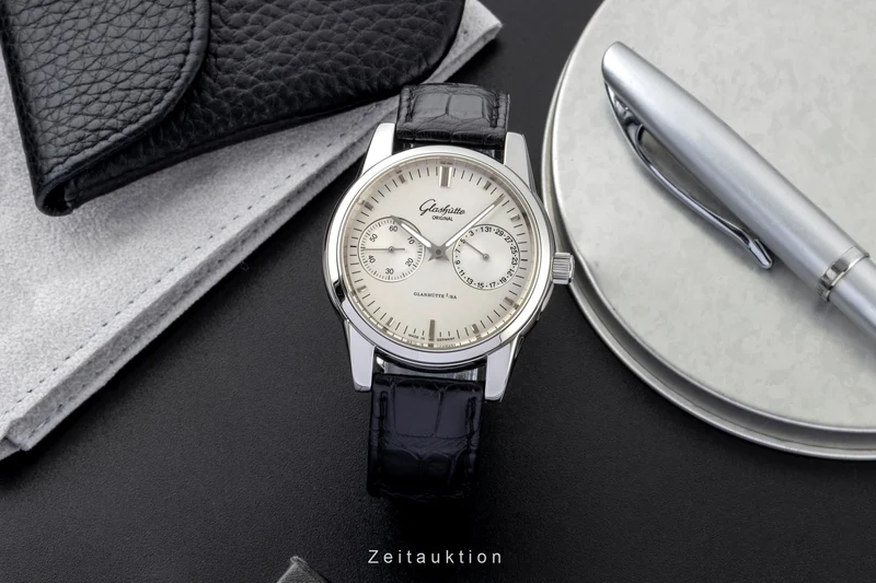 Glashütte Senator steel automatic men's watch 1-39-58-02-02-04 [2600595]