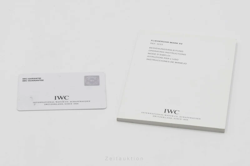 IWC Mark XV steel automatic men's watch IW325311 LP: 5700EUR [2600388]